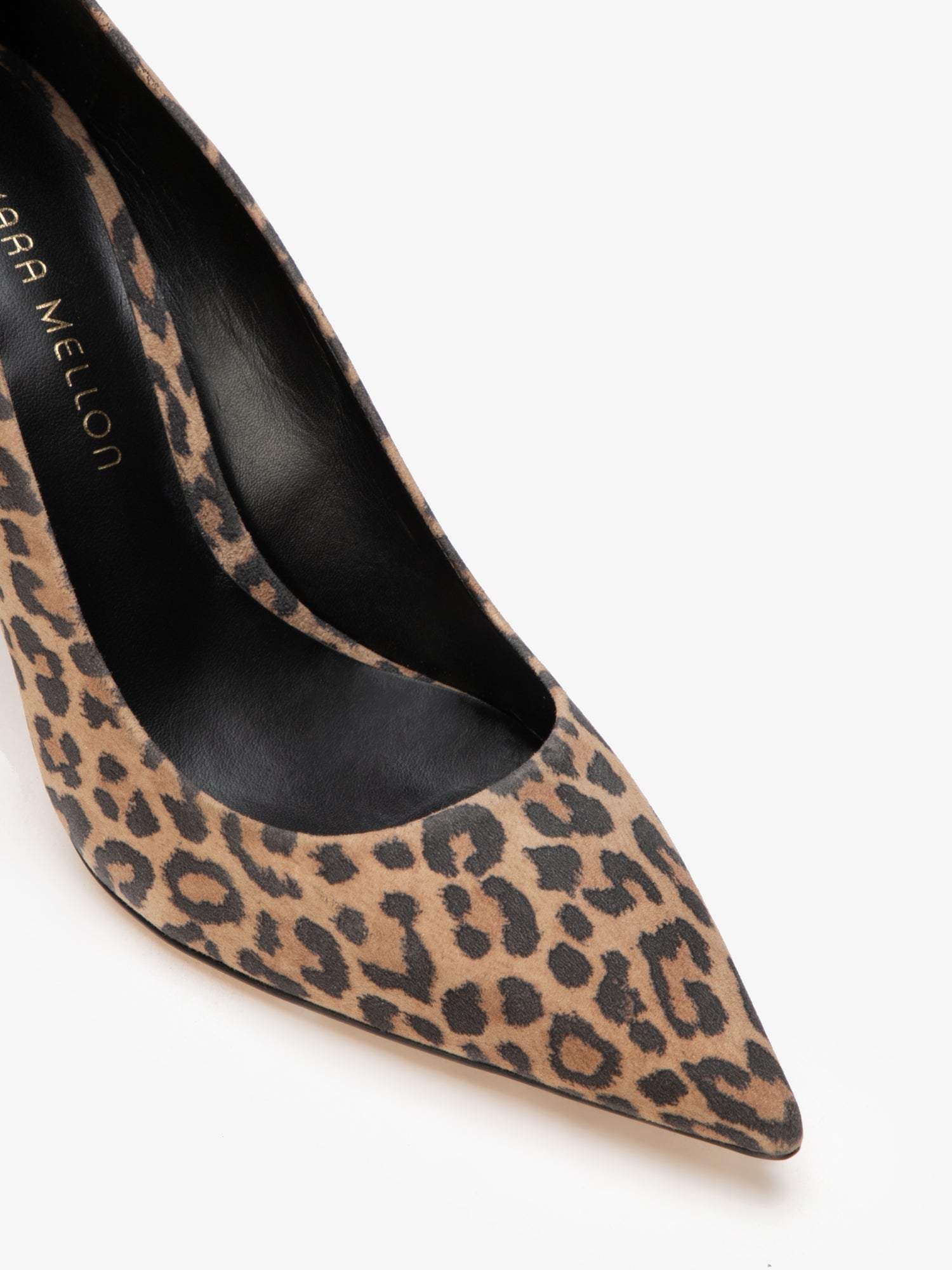 PDP2:LEOPARD PRINTED SUEDE