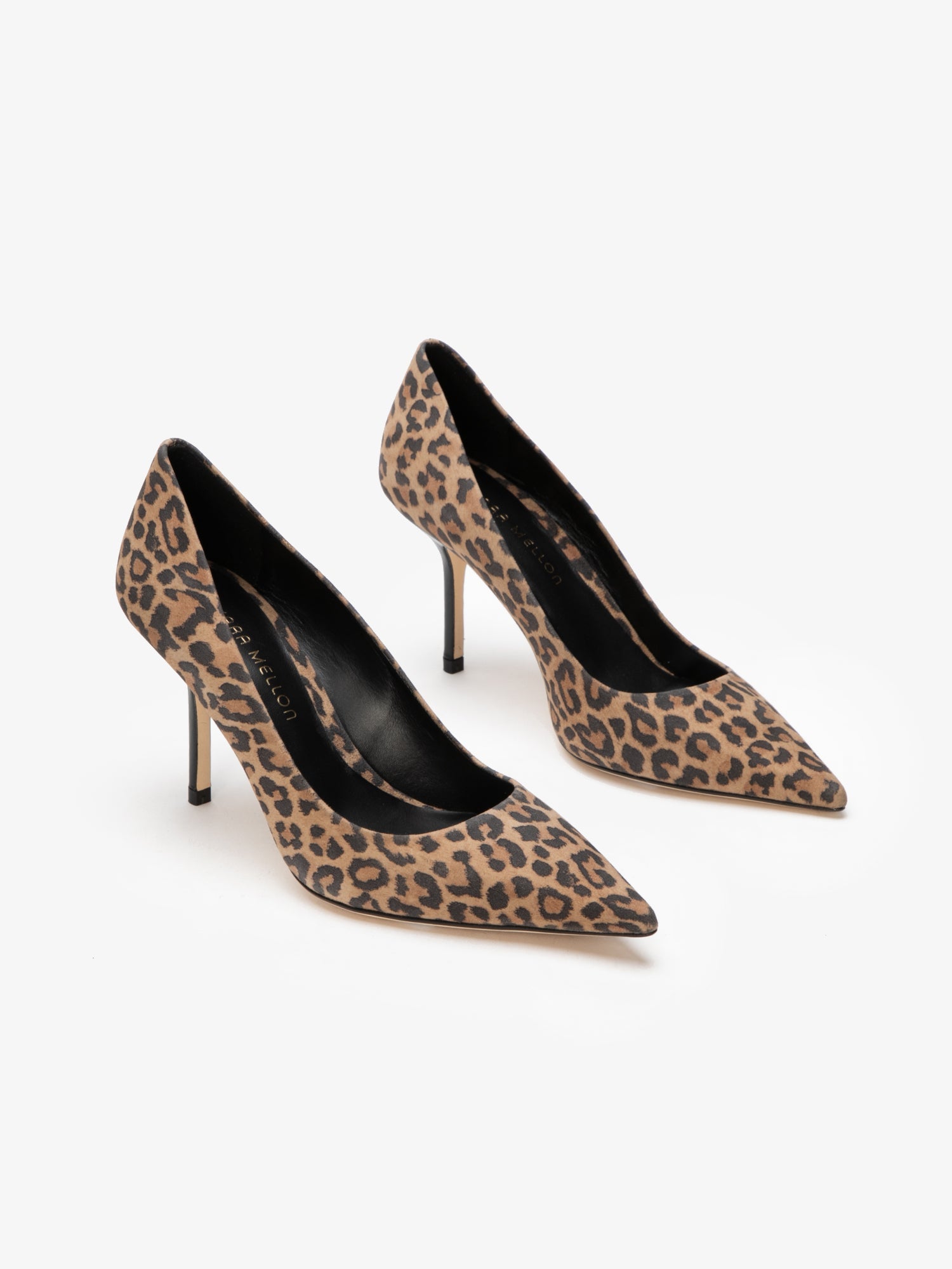 PDP2:LEOPARD PRINTED SUEDE