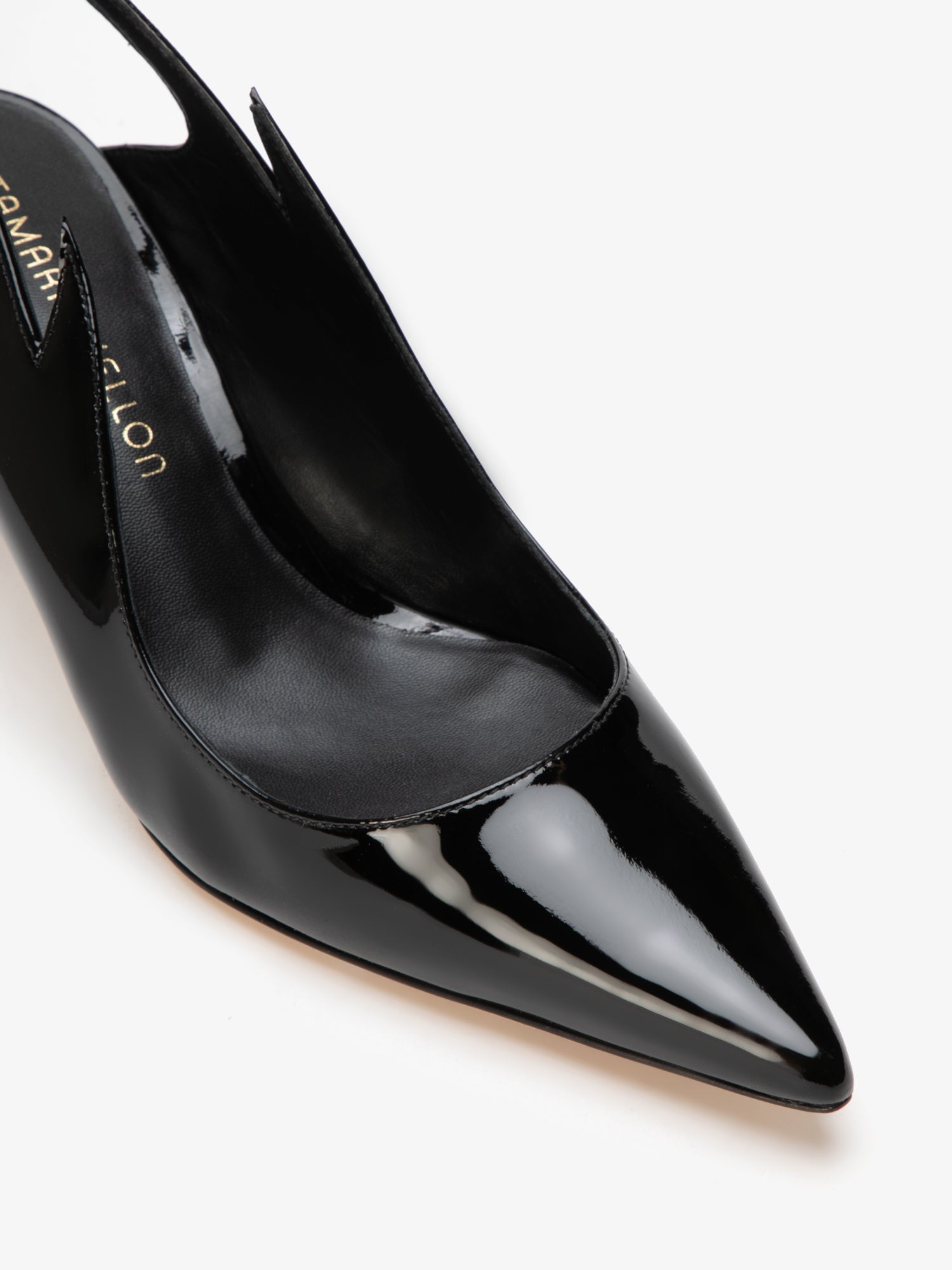 PDP2:BLACK PATENT LEATHER