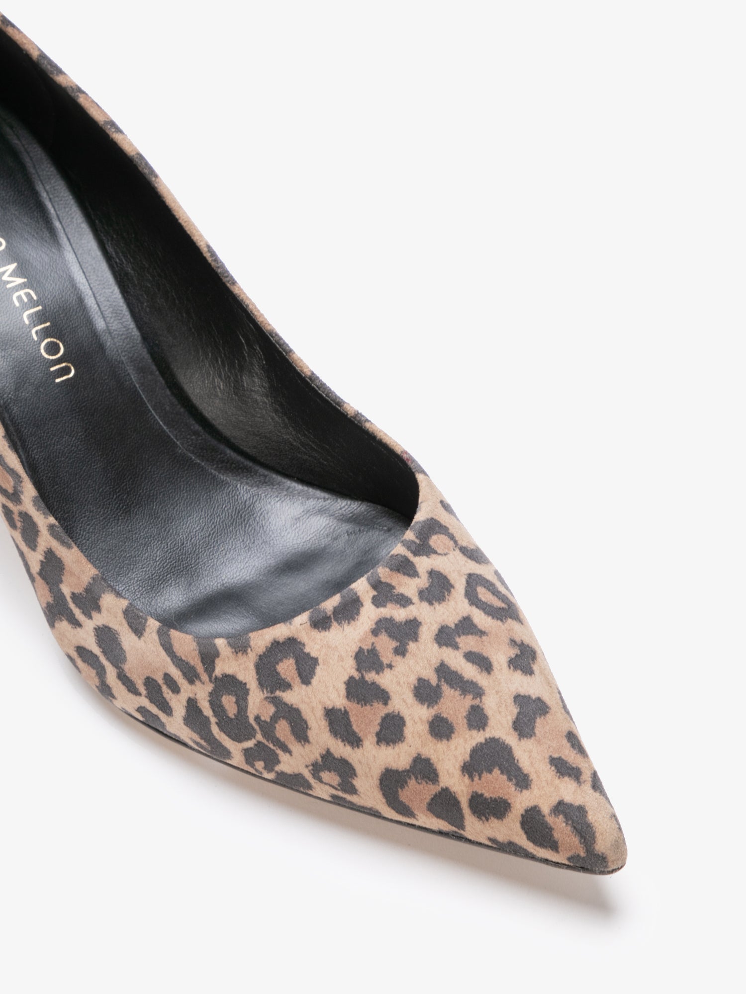 PDP2:LEOPARD PRINTED SUEDE