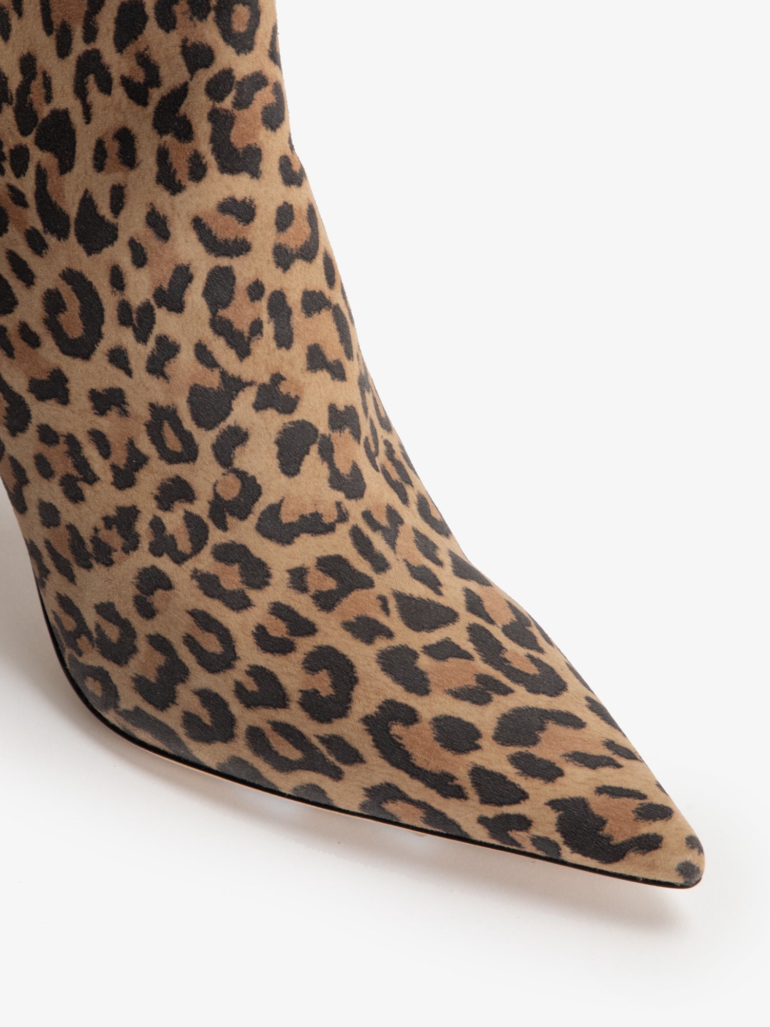 PDP2:LEOPARD PRINTED SUEDE